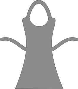 圍裙字形圖標(biāo)
