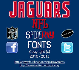 NFL美洲虎字體