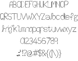notbrokenjustbent字體