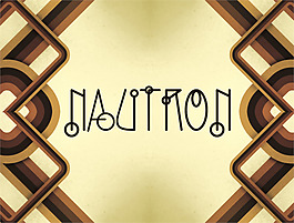 nautron字體