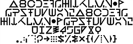 新工作的字體