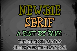 新手serif字體