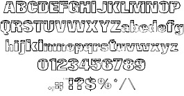 newbunting字体