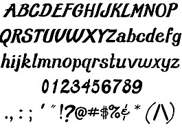 老班的字體