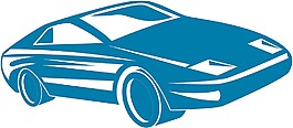 藍(lán)色跑車(chē)