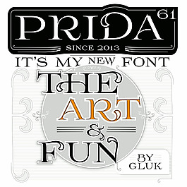 prida61字體