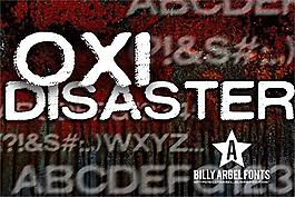 oxidisaster字體