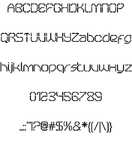 oricneo模版字體