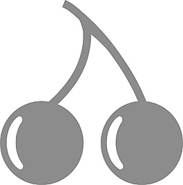 櫻桃字形圖標(biāo)