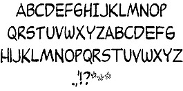 花生的字體