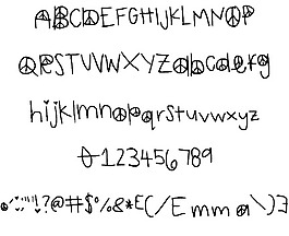 和平的字體