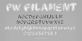 pwfilament字体