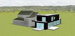 eigentijdse woning