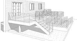 坡道樓梯Revit Architecture