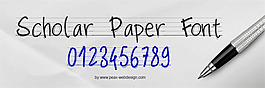 pwscolarpaper字體