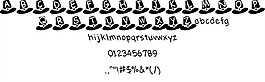 帽子朝圣的字體
