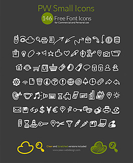 pwsmallicons字体
