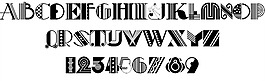模仿的字體