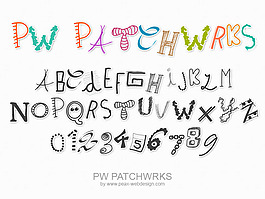 pwpatchwrks字体