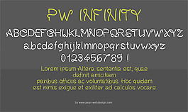 pwinfinity字體