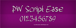 pwscriptease字體