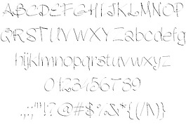 pwfluidhand字體