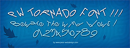 pwtornado字體