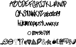 金字塔的字體