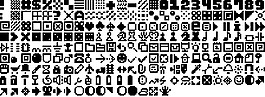 像素dingbats-7字體