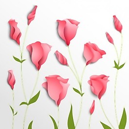 優(yōu)雅的花朵矢量