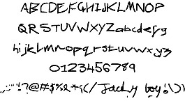 尖尖的fontawlious字體