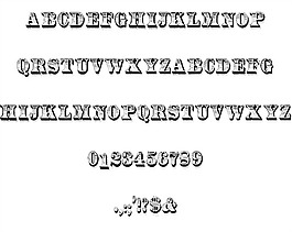 radiantantique字體