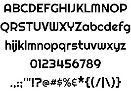 公義的字體