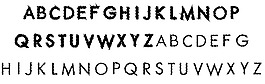 紋波屑字體