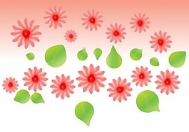 荷花矢量