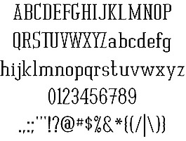 rutager字體