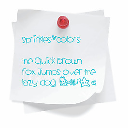 sprinklescolors字體