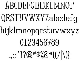 rutaban字體