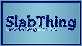 slabthing字體