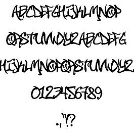 街的靈魂的字體