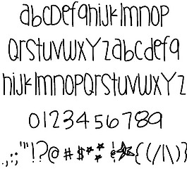 supernaturalthing字體