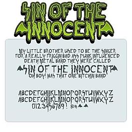 罪恶的innoccent字体