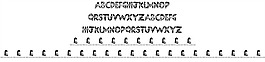 科学项目的字体