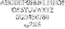花哨的字體