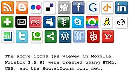 socialicons字體