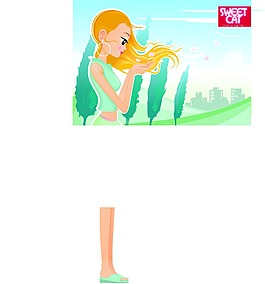 卡通女孩