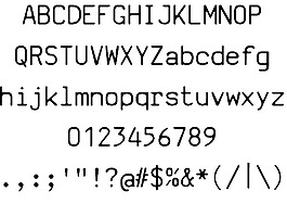 SVI基本手冊(cè)字體