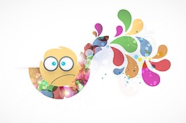 摘要背景矢量插畫
