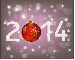 2014新年快乐和圣诞快乐