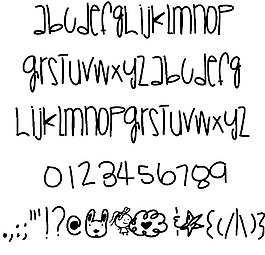 saveaprayer字體